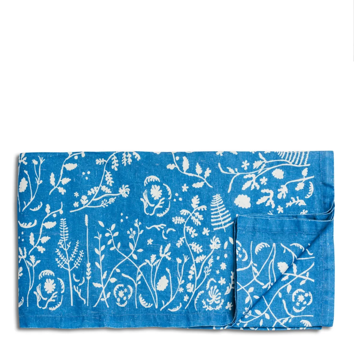 Wildflower Tablecloth Blue 
